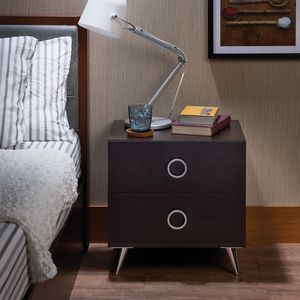 Mesa de centro con acabado Elms Espresso, elegante pieza decorativa para tu hogar - Product Image 1
