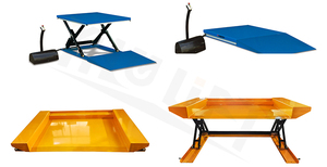 창고용 전동 저상형 시저 리프트 테이블 - Product Image 3