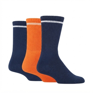 Calcetines de Algodón para Hombre, Logotipo Personalizado, Venta al Por Mayor, Calcetines Casuales Transpirables de Primera Calidad, Fabricante de Marca Privada OEM - Product Image 1