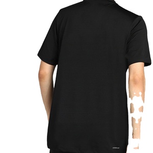 เสื้อยืดแขนสั้นผู้ชาย ผ้าฝ้ายถัก 100% แบบเรียบง่าย สวมใส่สบาย ระบายอากาศได้ดี แห้งเร็ว มีไซส์ใหญ่ รับสกรีนโลโก้ ขายส่ง คุณภาพพรีเมียม - Product Image 2