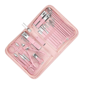 ชุดอุปกรณ์ดูแลเล็บมืออาชีพ ขายส่ง คุณภาพดี ราคาถูก ชุดเครื่องมือทำเล็บมือและเล็บเท้า สแตนเลส สีสันโดดเด่น - Product Image 6