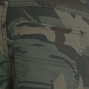 Pantalones Cargo Tácticos de Camuflaje Oscuro, Pantalones Resistentes para Exteriores, Diseño Funcional con Múltiples Bolsillos, Uso Diario para Hombres Deportivos - Product Image 4