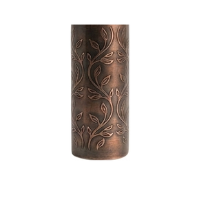 Reusable Water <b>Drinking</b> <b>Copper</b> <b>Bottle</b> Dark Color Embossed Drinkware Pure <b>Copper</b> Water <b>Bottle</b> for Health Benefits - Product Image 5