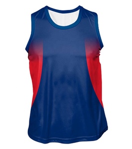 Team Wear Vest Custom Sublimation Wholesale Unisex <b>Running</b> <b>Singlet</b> - Product Image 1