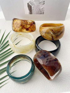 Bracelet élégant en résine de qualité supérieure pour femme, nouvelle collection, fabriqué en Inde, très demandé - Product Image 4