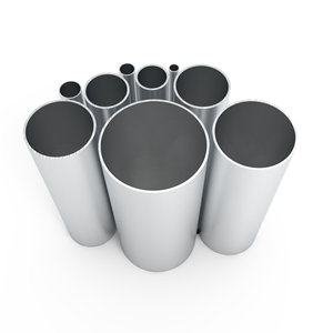 Tube rond en aluminium extrudé 6063 T5, surface anodisée, qualité aéronautique, service de découpe, pliage et soudage sur mesure - Product Image 2