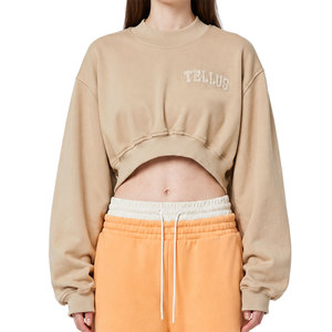 Sudaderas de Invierno para Mujer de Alta Calidad, 100% Algodón, con Logotipo Frontal Formal, Gran Venta - Product Image 1