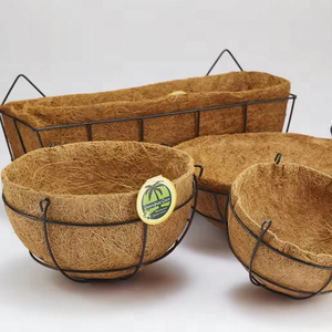 Natural Coconut Coir Liner Baskets/Hanging <b>Pots</b> at Best Price for Home Gardening Ornamental & Vegetable <b>Planting</b>-High Aeration - Product Image 1