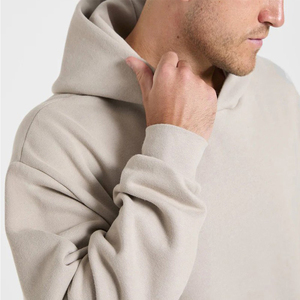 Sudadera con Capucha Personalizada al por Mayor para Hombre, Estilo Casual, Oversize, Manga Larga, con Bolsillos, Tejido Polar, Cortavientos, Puños y Dobladillo Acanalados - Product Image 6