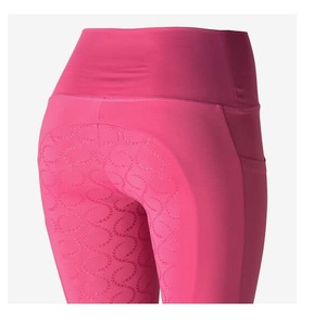 High Quality 4-way Stretch Horse Riding Breeches Leggings Tights Equestrian Wear Pants on Technical Fabric with Soft Feel - Product Image 3