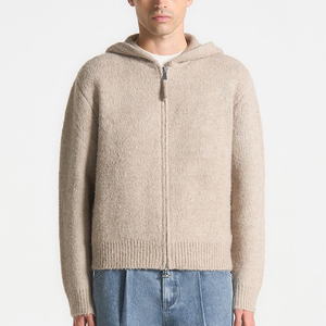 Hoodie en mohair, Sweat à capuche en mohair, Hoodie en mohair tricoté, Hoodie pull-over en mohair, Hoodie zippé en mohair, Hoodie en mohair premium, Hoodie en mohair personnalisé - Product Image 3