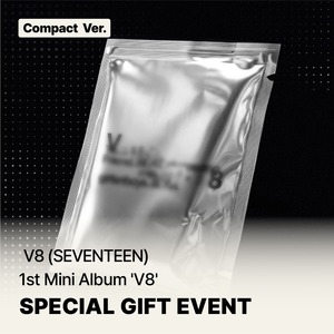 SEVENTEEN V8 (1er Mini Álbum) Accesorio de Audio y Video Portátil, Regalo Especial - Versión Compacta Mate de Concepto Aleatorio Sin Lanzar - Product Image 2
