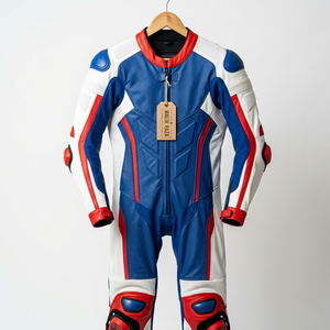 Traje de Motociclismo de Cuero Genuino para Hombre y Mujer, Talla, Color y Logotipo Personalizables - Product Image 1