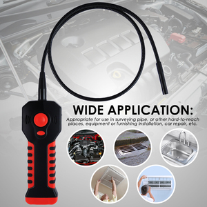 กล้องเอนโดสโคป WiFi ขนาด 8.5 มม. กันน้ำ IP67, กล้อง 2MP 720P HD พร้อมท่อโค้งงอได้ 800 มม. รองรับ iOS/Android/Windows - Product Image 4