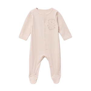 Conjunto de Ropa de Bebé de Algodón Personalizado, Body de Manga Larga para Recién Nacido, Pelele de Punto para Bebé, Ropa de Bebé al por Mayor - Product Image 2