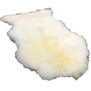 Tapis en peau de mouton violette, motif animalier, forme originale, peluche épaisse, tufté à la main, avec dos antidérapant en caoutchouc, pour salon et décoration intérieure - Product Image 6