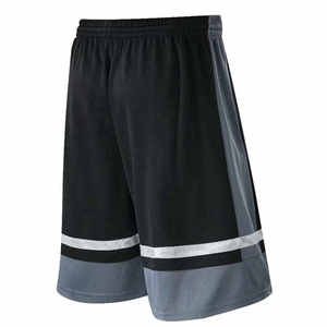 Shorts de sport pour hommes 100 % polyester, style streetwear, motif uni, service OEM personnalisé, vente en gros - Product Image 3