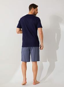 Shorts Set Casual 2 Pieces Cotton Jersey Short Sleeve T-Shirt and Drawstring Shorts Set - Product Image 2