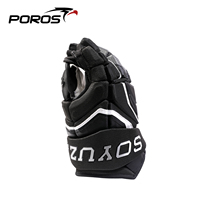 Gants de hockey POROS BBS1 PRO JR avec système de blocage du pouce en 3 parties, mousse EVA et coque en PE |   Confort et Fraîcheur Premium
