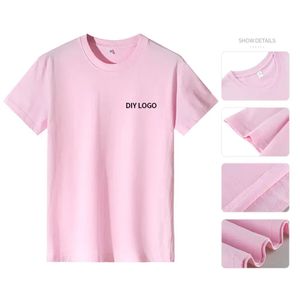 Camisetas Blancas de Algodón 100% de Alta Calidad al por Mayor para Hombre, Camisetas Extra Grandes de Peso Pesado para Impresión de Logotipos, Camisetas Personalizadas para Hombre y Mujer - Product Image 6