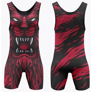 Men's Custom Sublimation Printed Reversible Breathable Lightweight Windproof Quick Dry Wrestling <b>Singlet</b> Gym <b>Running</b> Tank Top - Product Image 6
