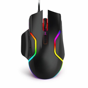 เมาส์เกมมิ่งไร้สาย GM320 RGB 2.4Ghz เซ็นเซอร์ PAW3395 ความละเอียด 12800 DPI ปุ่มตั้งค่าได้ 8 ปุ่ม พร้อม Rapid Fire สำหรับมือขวา - Product Image 1