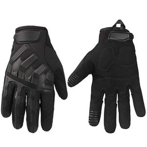 Gants de sport à écran tactile, super adhérents, en polyester, impression thermique, logo personnalisé, pour receveur, rugby en plein air - Product Image 2