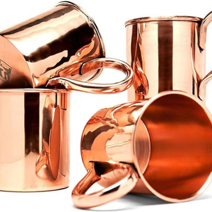 Taza de Cobre Moscow Mule con Asa para Cerveza, Vino, Refrescos y Vodka - Product Image 5
