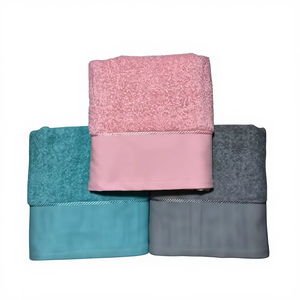 Serviettes en coton personnalisées avec logo, vente en gros, prix bas, grammage élevé, douces et lisses, séchage rapide, qualité hôtelière, couleur unie - Product Image 4