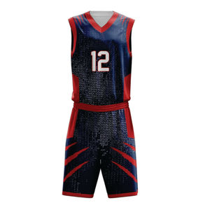 Uniformes de Baloncesto Personalizados de Alta Calidad Profesional, Impresos en Poliéster 100% Transpirable, Servicio OEM para Deportes - Product Image 5