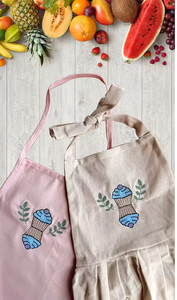Premium 100% Cotton Yarn Dyed Custom Color Washable Anti-Sustainable Modern <b>Kitchen</b> <b>Apron</b> High Quality Soft Fabric Sai Impex - Product Image 5