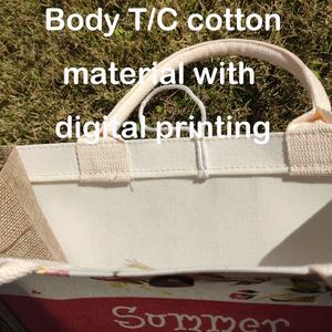 Bolsa de Almacenamiento de Yute Resistente y Duradera con Cierre, Plegable, para Viajes y Uso en la Cocina - Product Image 6