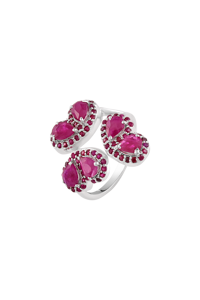 แหวนทับทิมเงินแท้ 92.5 รุ่น KLSR-11879 - Product Image 5