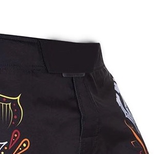 Pantalones Cortos de Boxeo y Grappling MMA Unisex Hechos a Medida, con Logotipo Frontal Personalizado, Impresión Personalizada, 100% Poliéster, Transpirables, Ligeros y de Secado Rápido - Product Image 5