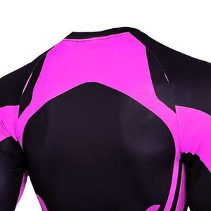 T-shirt de compression personnalisé à manches courtes avec logo MMA BJJ, design sublimé pour Rashguards de Jiu Jitsu, vente en gros de t-shirts MMA - Product Image 5