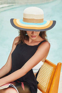 หมวกทรงโซมเบรโรสานจากหญ้าทะเล งานแฮนด์เมด แบรนด์โลโก้สั่งทำปี 2026 เหมาะสำหรับใช้ในชีวิตประจำวัน ท่องเที่ยว ขี่จักรยาน สวมใส่สบายๆ - Product Image 6