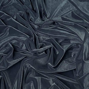 Export Quality 100% Polyester Diesel Velvet <b>Fabric</b> Solid Dyed Plain Woven Material OEKO-TEX Certified Wedding Cushions Curtains - Product Image 1