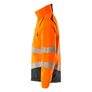 Chaqueta de Seguridad con Calefacción para Exteriores, Reflectante Amarilla de Alta Visibilidad, Transpirable, Impermeable, Certificada CE, Precio al por Mayor - Product Image 4