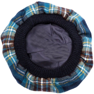 Sombrero Tam O' Shanter de Alta Calidad, Tartán Holyrood, Sombrero Tradicional Escocés de Lana - Product Image 2