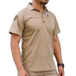 Chemises polo pour hommes T-shirt tactique à séchage rapide T-shirt décontracté à manches courtes pour hommes Chemise tissée T-shirt confortable pour hommes - Product Image 6