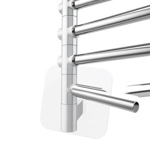 Modern Bathroom <b>Storage</b> for Contemporary Interior Wall Mounted Rotating Multilayer Hanging Rod for Decorate your Bathroom - Product Image 4