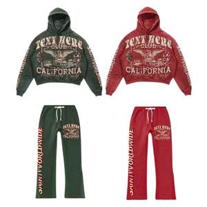 Trajes Deportivos para Hombre al por Mayor, Última Tendencia, Diseño de Logotipo Personalizado OEM, Hechos de Algodón, Transpirables, Servicio OEM - Product Image 6