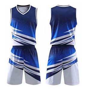 Nouvel Arrivage Ensemble Maillot et Short de Basketball Imprimé Respirant Sans Manches Professionnel en Spandex/Polyester Grande Taille Séchage Rapide - Product Image 1