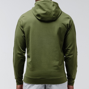 French Terry Hoodie for <b>Men</b> Cotton Sweatshirt with Pocket Custom Print Hoodies <b>Pullover</b> Sustainable <b>Mens</b> Sweatshirts - Product Image 4