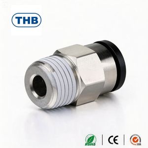 Conector de Plástico Recto de Empuje Rápido OEM para Uso Industrial en Fábricas Automatizadas - Product Image 3