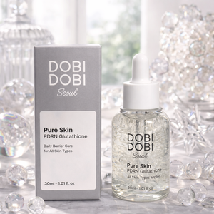 [Koku] DOBIDOBI Pure Skin PDRN Glutathione 30ml <b>Face</b> Ampoule <b>Serum</b> Deep Whitening Glow Dark Spot Corrector for - Product Image 1