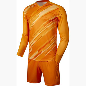 ชุดเสื้อฟุตบอลแขนยาว ผ้าโพลีเอสเตอร์ ระบายอากาศได้ดี สำหรับผู้ใหญ่ - Product Image 1