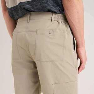 กางเกงขาสั้นผู้ชายขายส่งราคาพิเศษ แบบสั่งทำได้ ไซส์ใหญ่พิเศษ ผ้าขนฟู มีเชือกผูก เอวสูง ทรงขาบาน - Product Image 4