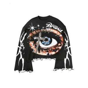 T-shirts Homme Oversize Personnalisés Effet Vieilli Délavé à l'Acide Coupe Ample Vintage - Product Image 2