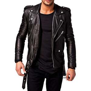 Men's New Design Genuine <b>Leather</b> <b>Jacket</b> for Men <b>Leather</b> Material Full Sleeves Street Wear Professional <b>Leather</b> <b>Jacket</b> - Product Image 3